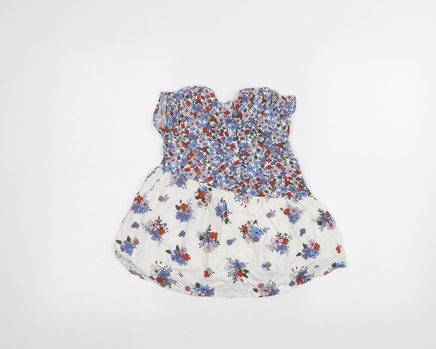 Mini Club Baby White Floral  A-Line  Size 18-24 Months