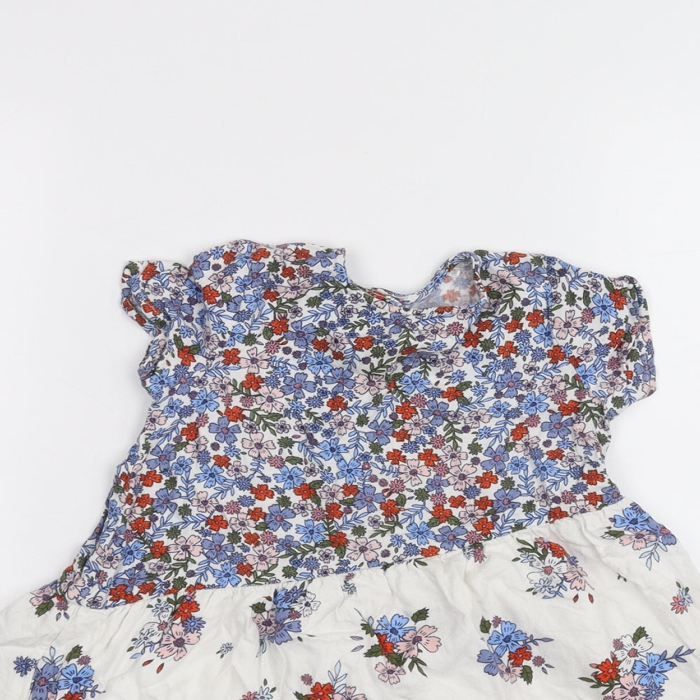 Mini Club Baby White Floral  A-Line  Size 18-24 Months