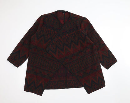 New Look Womens Brown   Jacket Coatigan Size 14