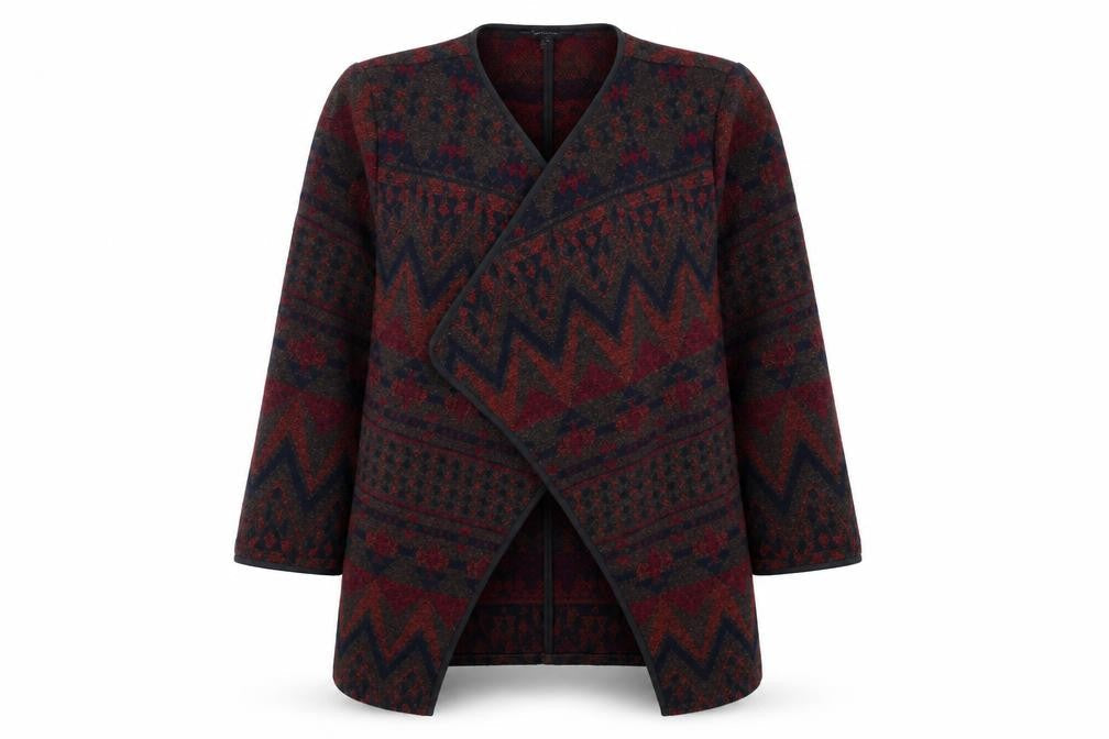 New Look Womens Brown   Jacket Coatigan Size 14
