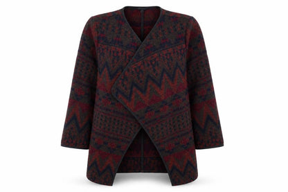 New Look Womens Brown   Jacket Coatigan Size 14