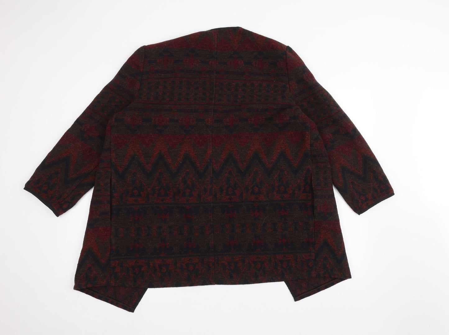New Look Womens Brown   Jacket Coatigan Size 14