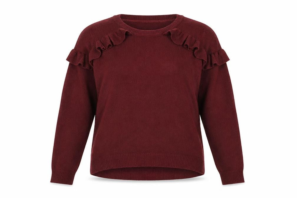 Papaya Womens Red   Pullover Jumper Size M