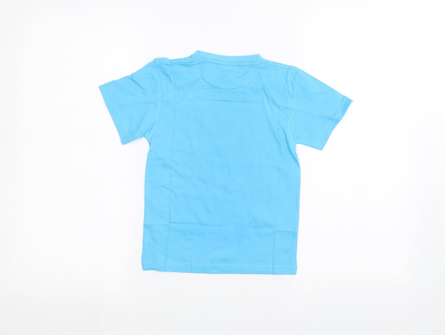 JHK Boys Blue   Basic T-Shirt Size 3-4 Years  - Krakow