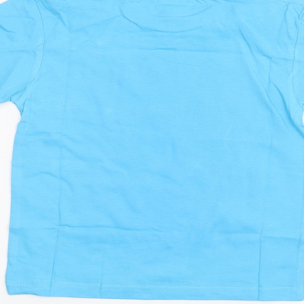 JHK Boys Blue   Basic T-Shirt Size 3-4 Years  - Krakow