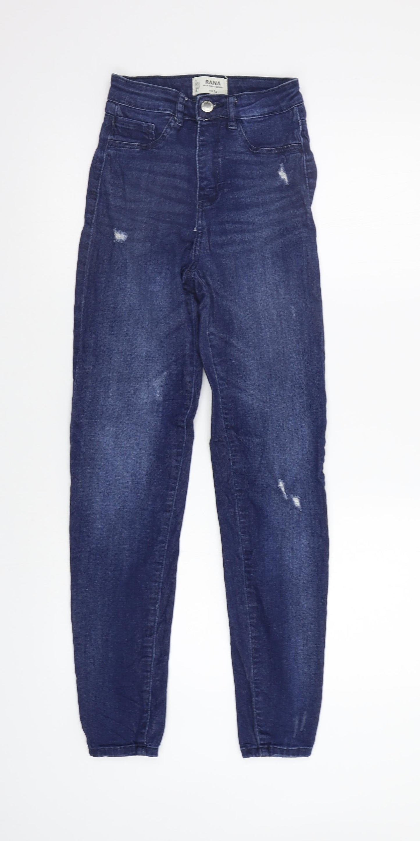 TALLY WEiJL Womens Blue   Skinny Jeans Size 4 L29 in
