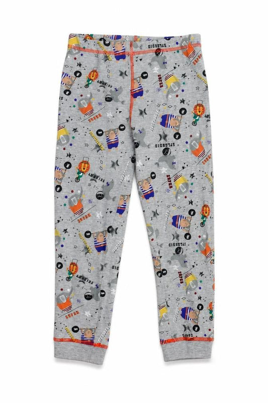 Marks & Spencer Girls Grey    Pyjama Pants Size 7-8 Years  - Circus Animals