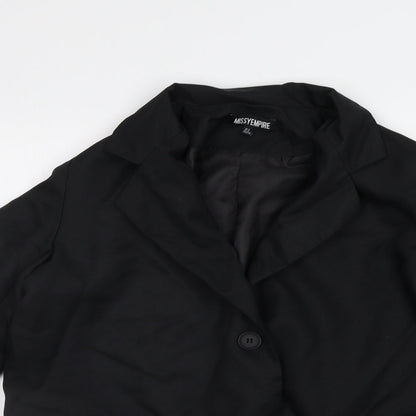 Missy Empirw Womens Black   Jacket Blazer Size 8