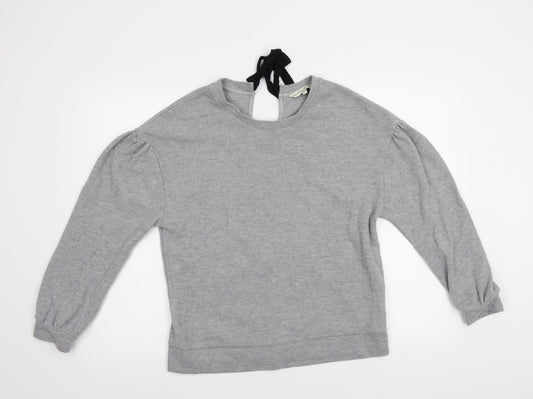 F&F Womens Grey   Pullover Sweatshirt Size 8