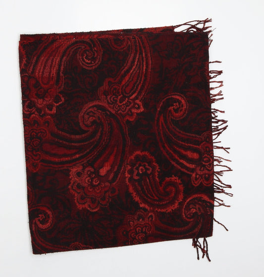 Avon Unisex Red Floral   Scarf