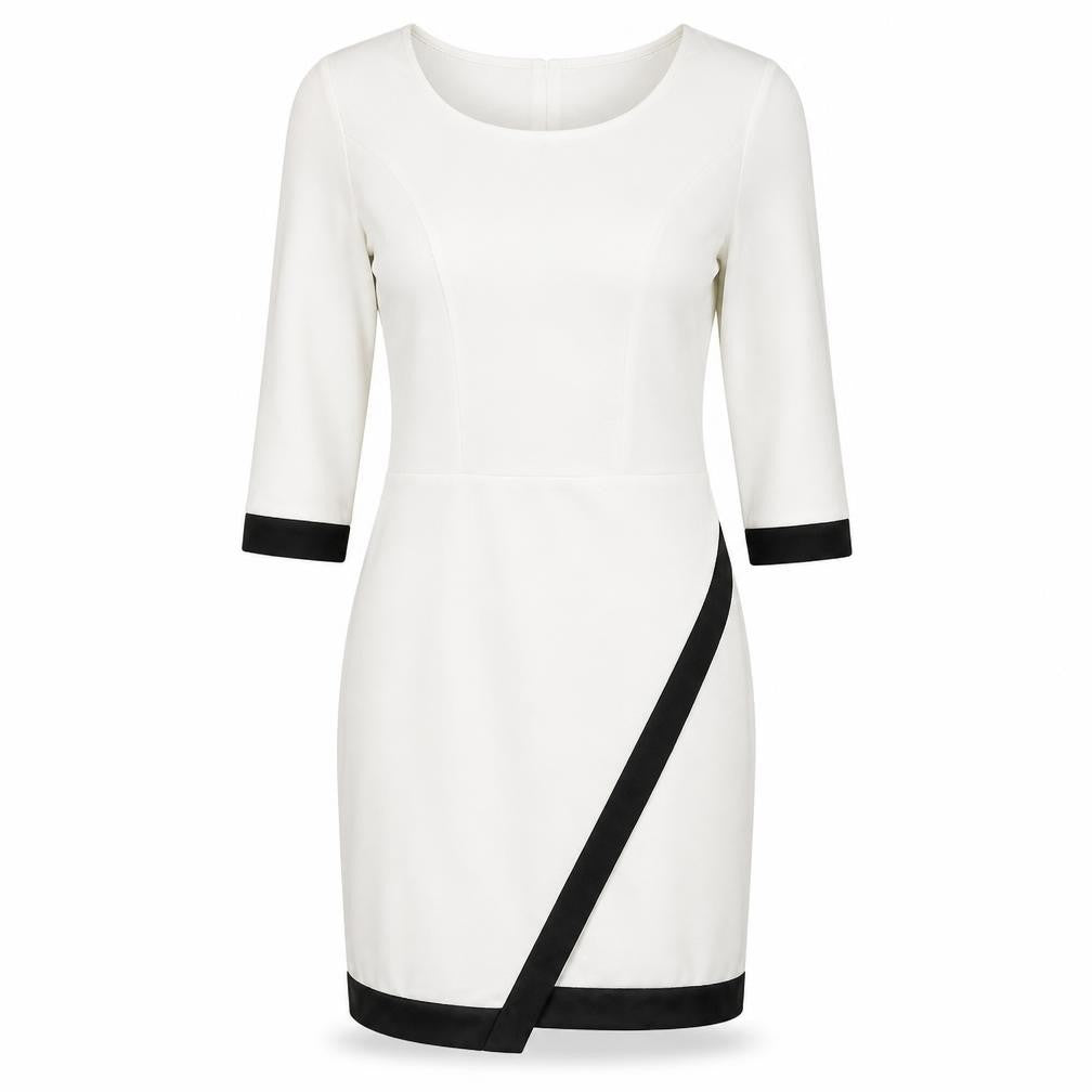 Shenyu Womens White   Bodycon  Size S