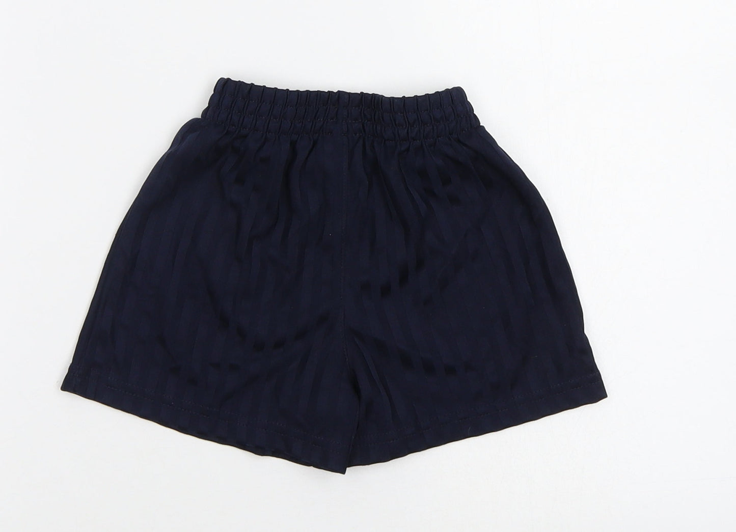 George Boys Blue Striped  Sweat Shorts Size 3-4 Years