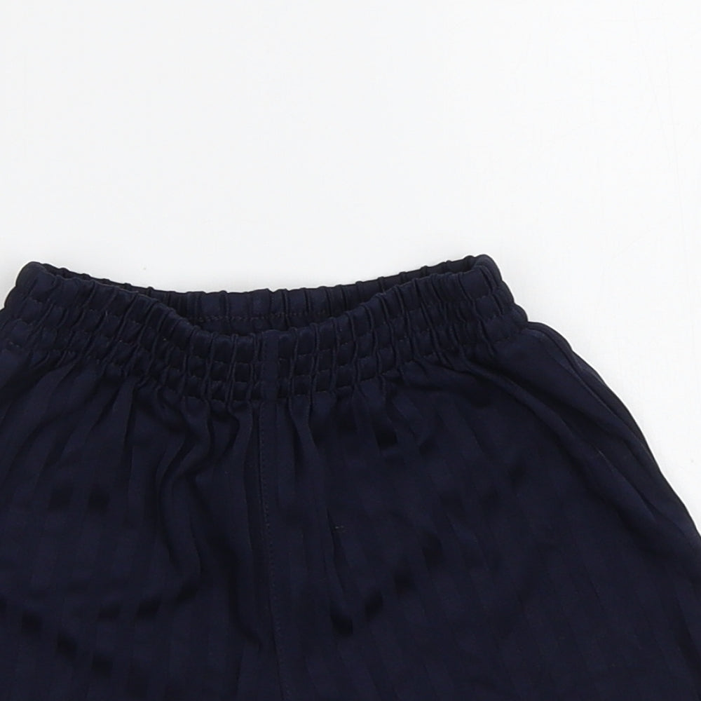 George Boys Blue Striped  Sweat Shorts Size 3-4 Years
