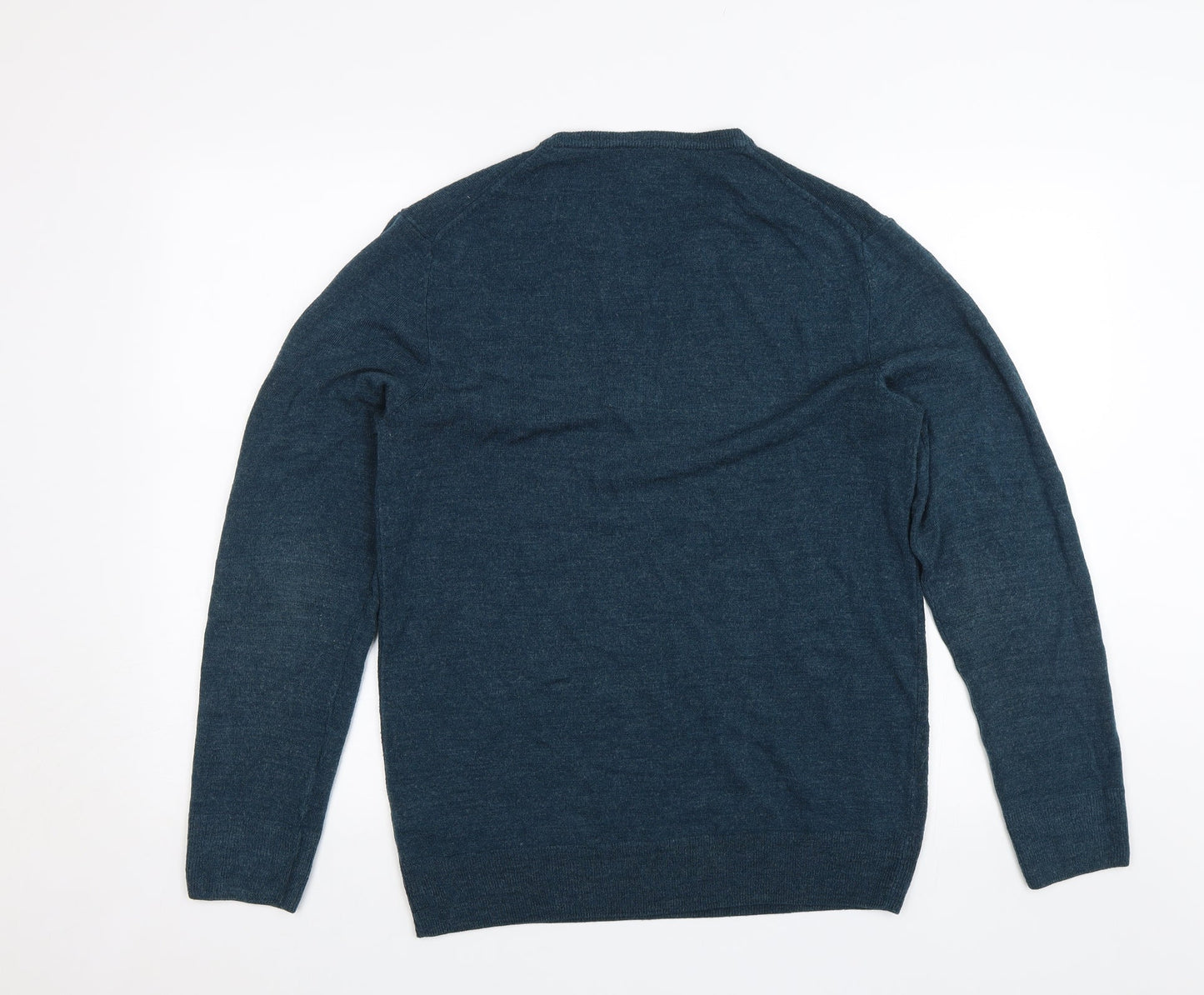 F&F Mens Blue   Pullover Jumper Size M