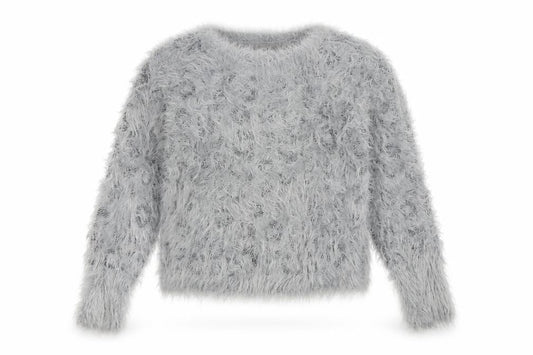 Marks & Spencer Girls Grey   Pullover Jumper Size 8-9 Years