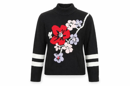 Divided Womens Black   Pullover Jumper Size M