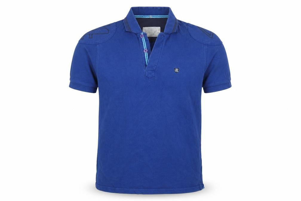 chukka Mens Blue    Polo Size M