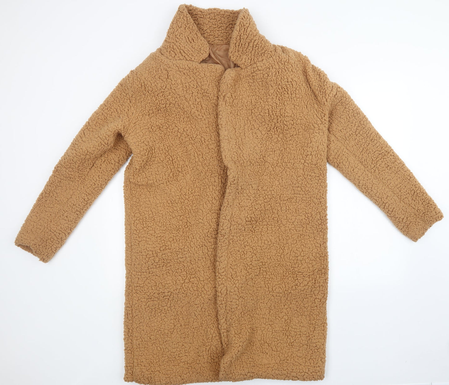 Preworn Womens Brown   Overcoat Coat Size L