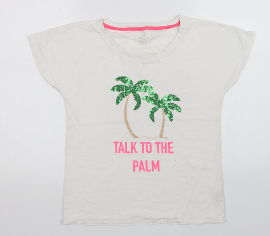 NEXT Womens White   Top Pyjama Top Size XS