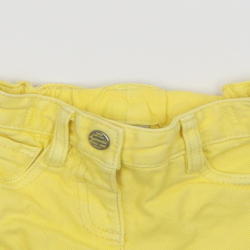 F&F Girls Yellow    Jeans Size 12-18 Months