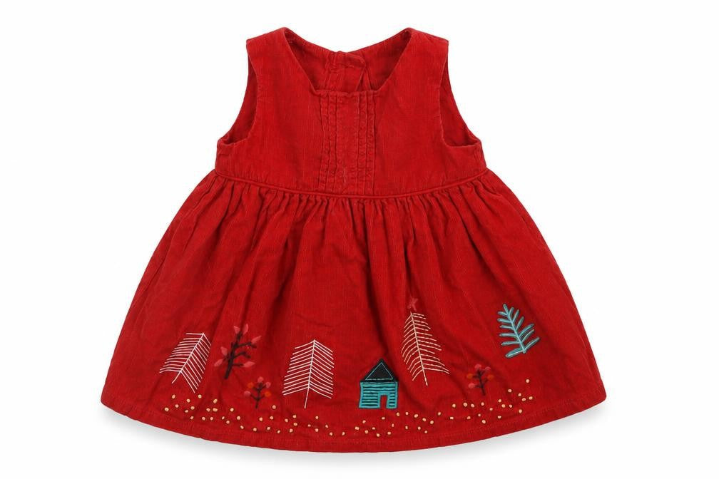 Marks & Spencer Girls Red   A-Line  Size 3-6 Months