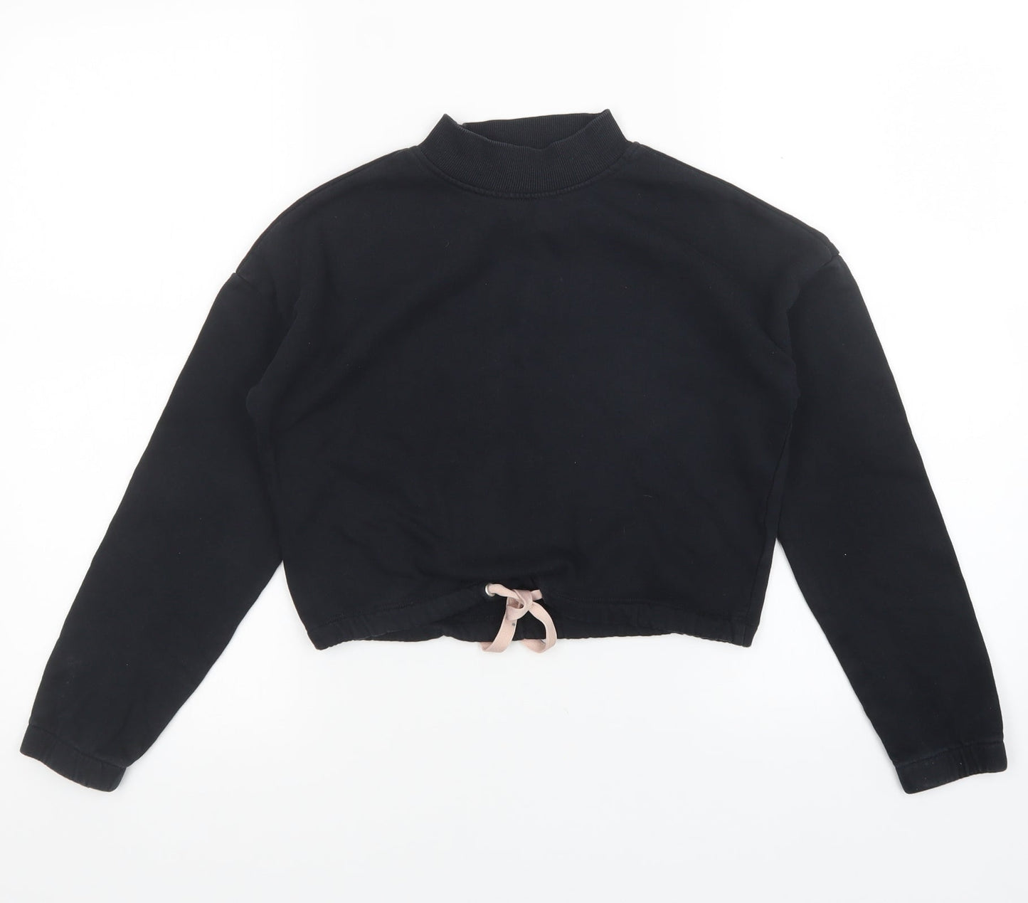 H&M Girls Black   Pullover Jumper Size 10-11 Years