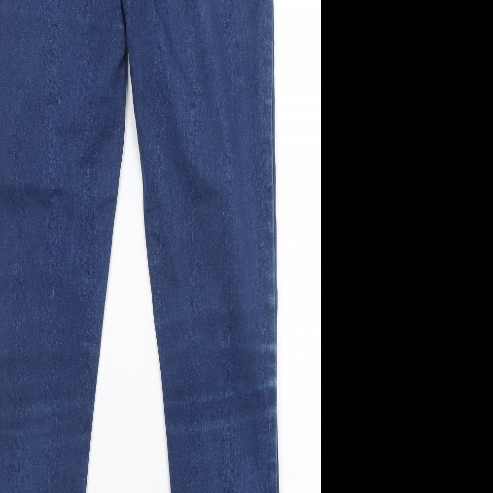 Fashion Union Womens Blue   Skinny Jeans Size 12 L29 in