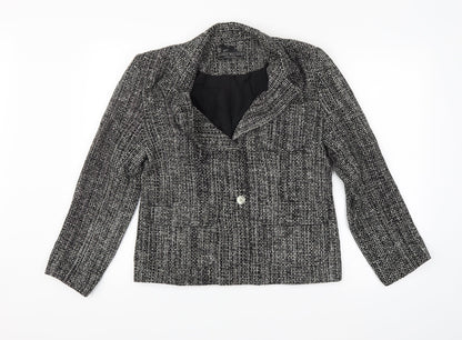 Harris Wallace Womens Multicoloured Check  Jacket  Size 12