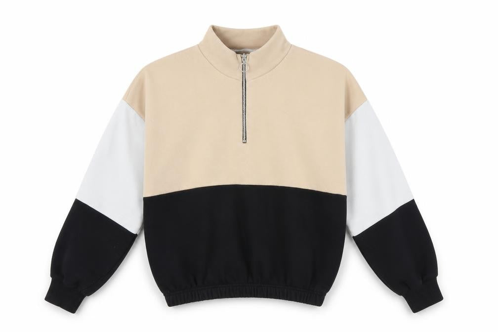 Candy Womens Beige   Pullover Sweatshirt Size 10