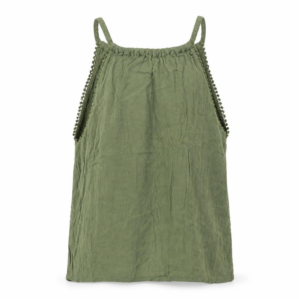 H&M Womens Green   Basic Tank Size 6