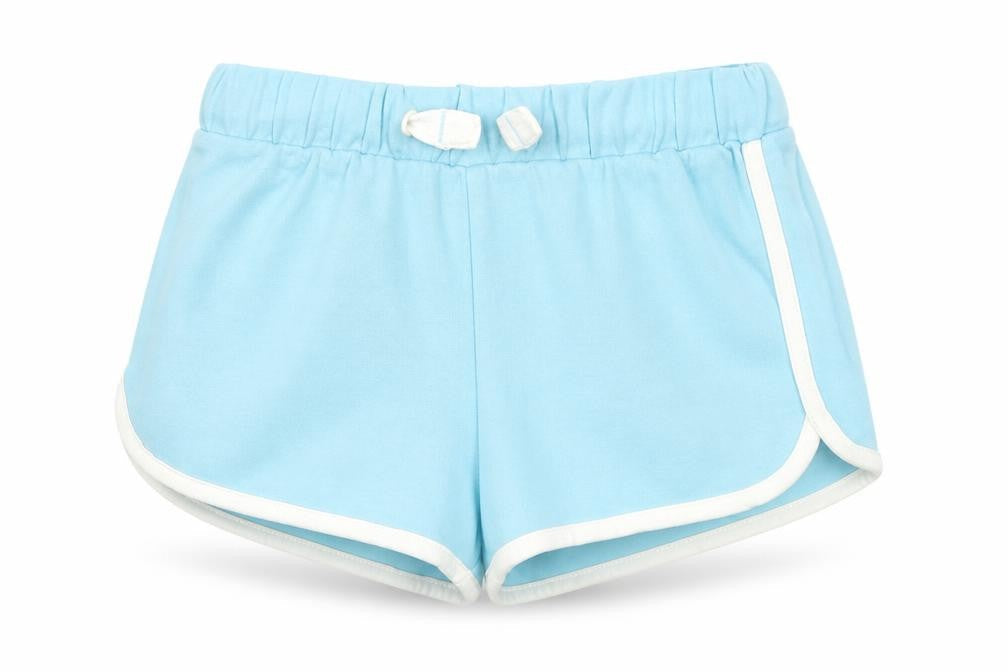 Marks & Spencer Girls Blue    Sleep Shorts Size 6-7 Years  -