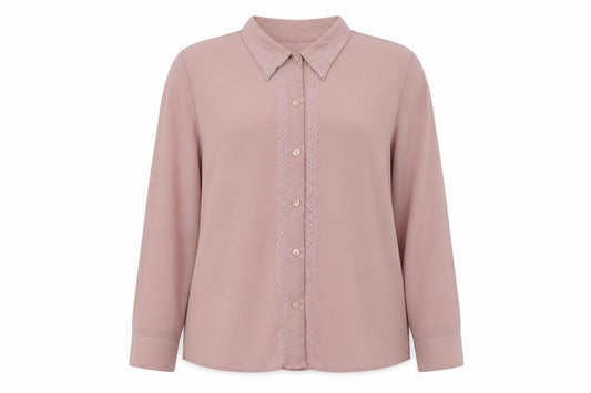 Bonmarche Womens Pink   Basic Button-Up Size 18