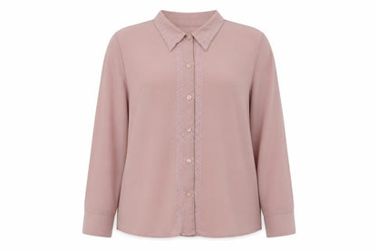 Bonmarché Womens Pink Basic Button-Up Size 18