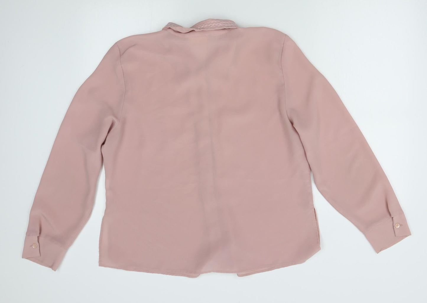 Bonmarche Womens Pink   Basic Button-Up Size 18