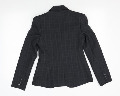 Back view of Atmosphere women’s grey jacket blazer, size UK 10