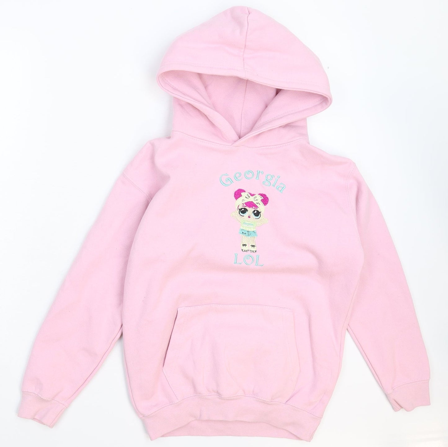 Cotton Ridge Girls Pink   Pullover Hoodie Size 10-11 Years