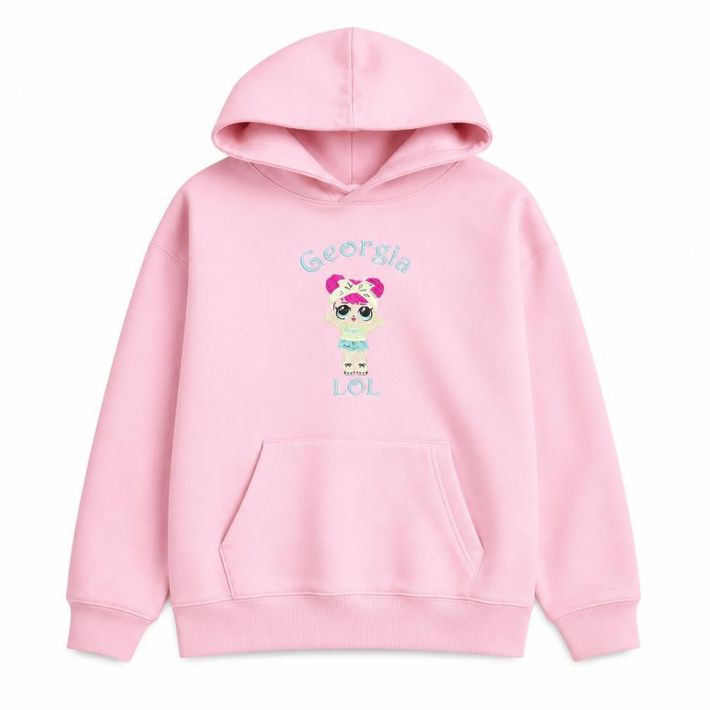 Cotton Ridge Girls Pink   Pullover Hoodie Size 10-11 Years