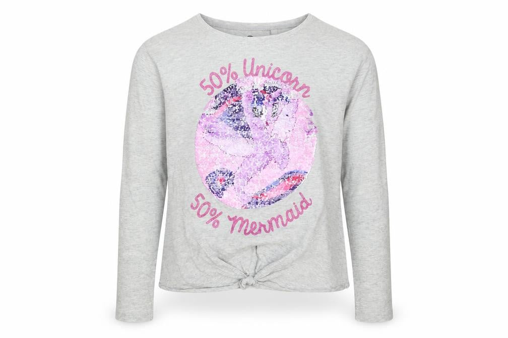 NEXT Girls Grey   Basic T-Shirt Size 11 Years