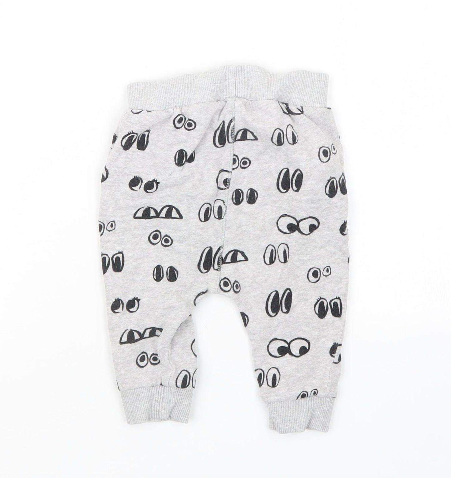 NEXT Baby Grey   Jogger Trousers Size 6-9 Months
