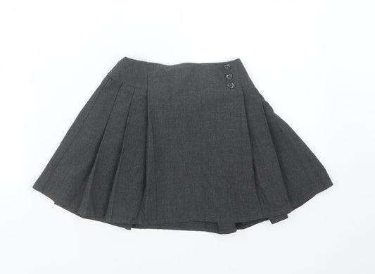 George Girls Grey   A-Line Skirt Size 4-5 Years