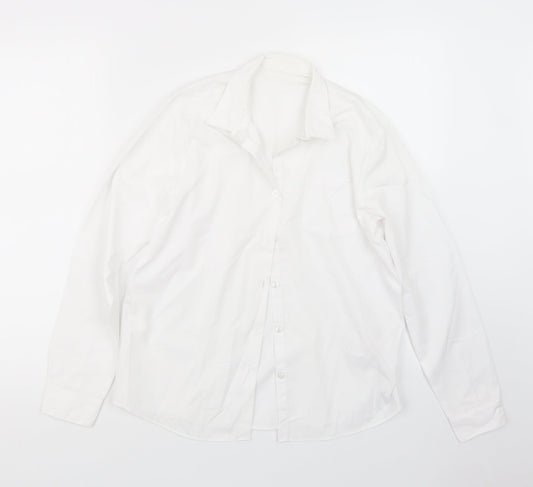 George Boys White   Basic Button-Up Size 13-14 Years