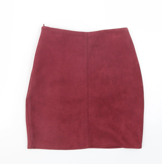 Missguided Womens Pink   Straight & Pencil Skirt Size 6