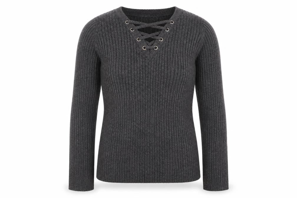 Candy Couture Girls Grey   Pullover Jumper Size 10 Years