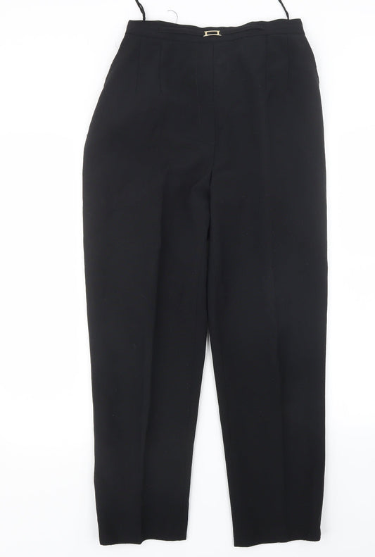 Sarah Hamilton Womens Black   Trousers  Size 12 L27 in