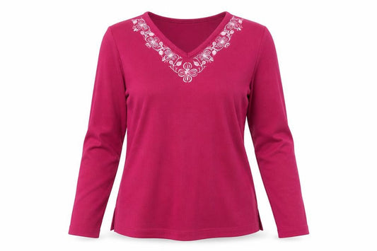 Bonmarché Womens Pink Knit Pullover Jumper Size S