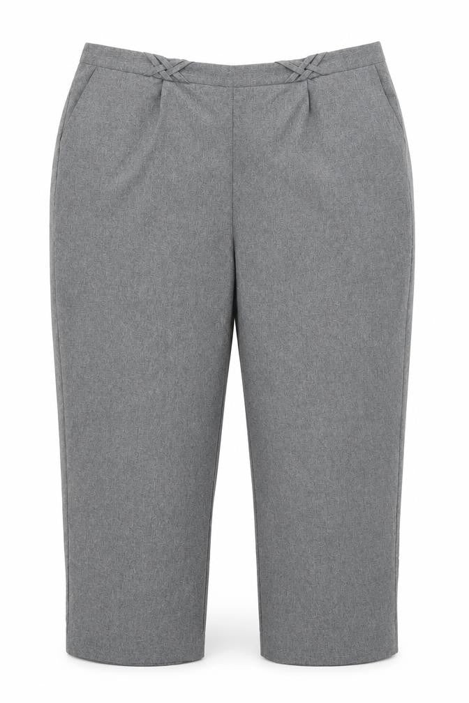 Bonmarché Womens Grey Dress Pants Trousers Size 20 L22 in