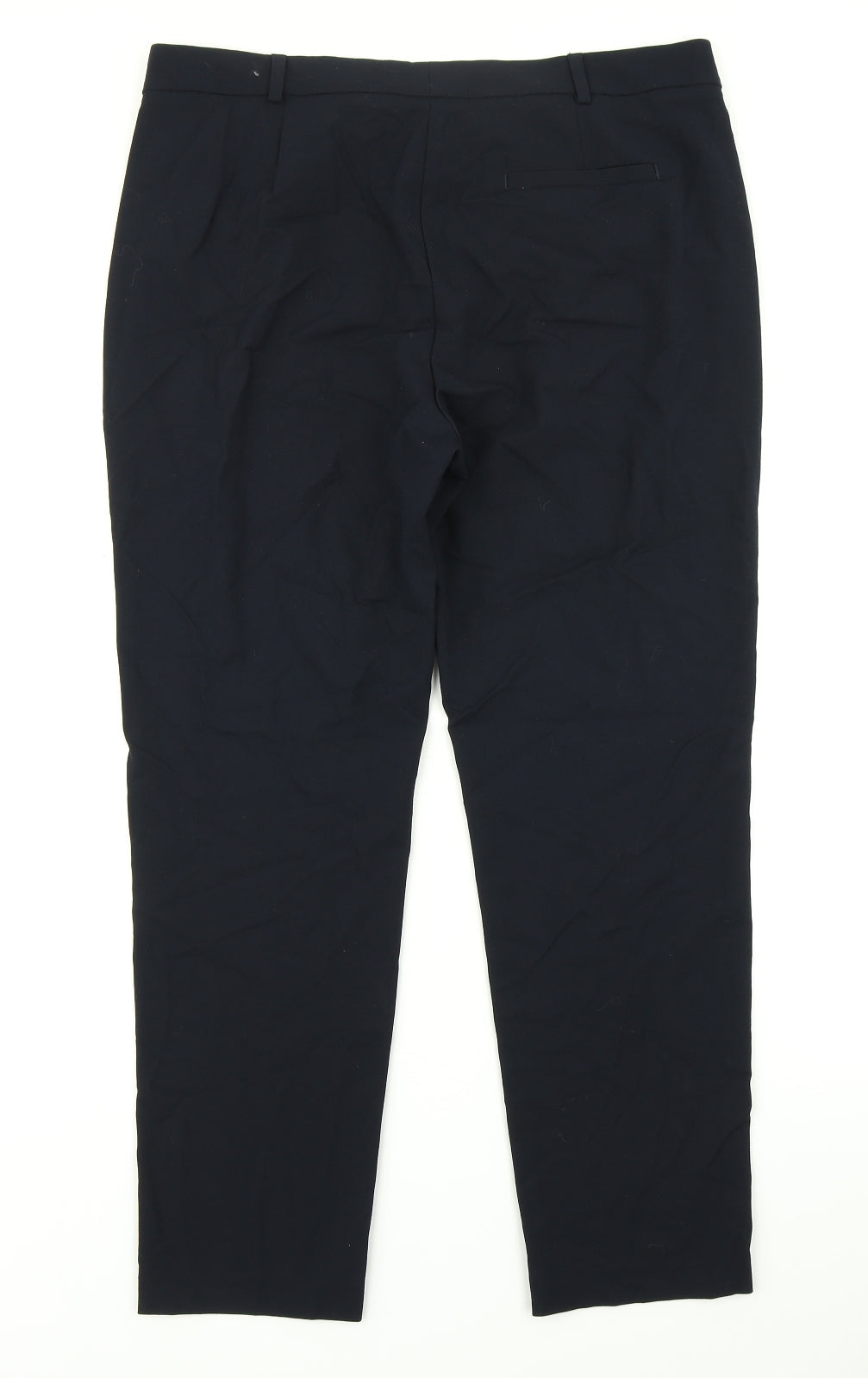 M&S Collection Womens Blue   Dress Pants Trousers Size 14 L24 in