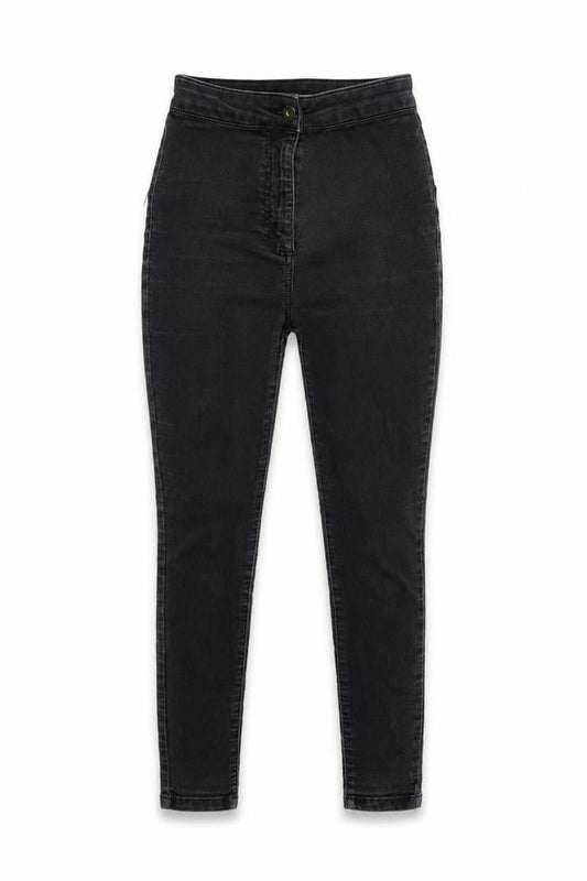 COLLUSION Womens Black  Denim Skinny Jeans Size 25 in L34 in