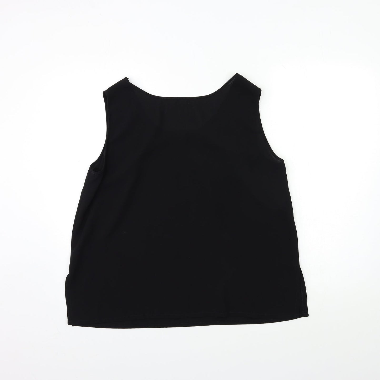 MATCH SET Womens Black   Basic Tank Size 18