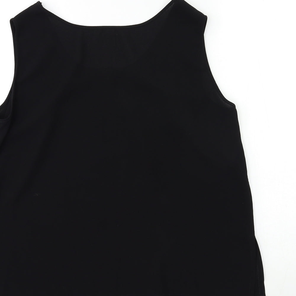 MATCH SET Womens Black   Basic Tank Size 18